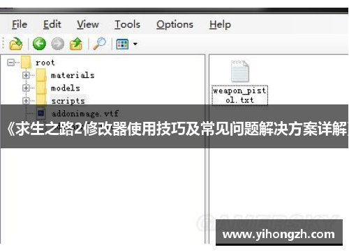《求生之路2修改器使用技巧及常见问题解决方案详解》 《求生之路2修改器使用技巧及常见问题解决方案详解》